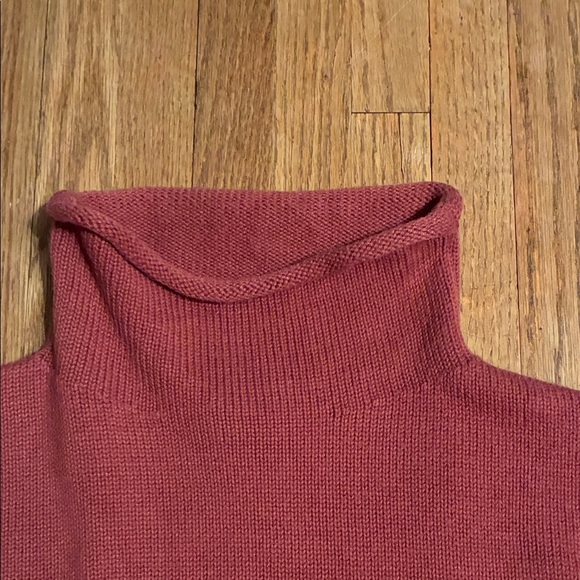 Tahari Women's Brick Red Turtleneck Sweater - Picture 4 of 13